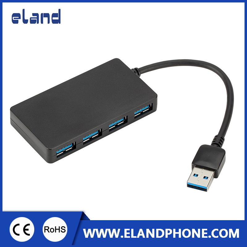 Hot Model  EL-F210  USB 3.0 HUB 4 Ports with power adapter USB HUB  5Gbps