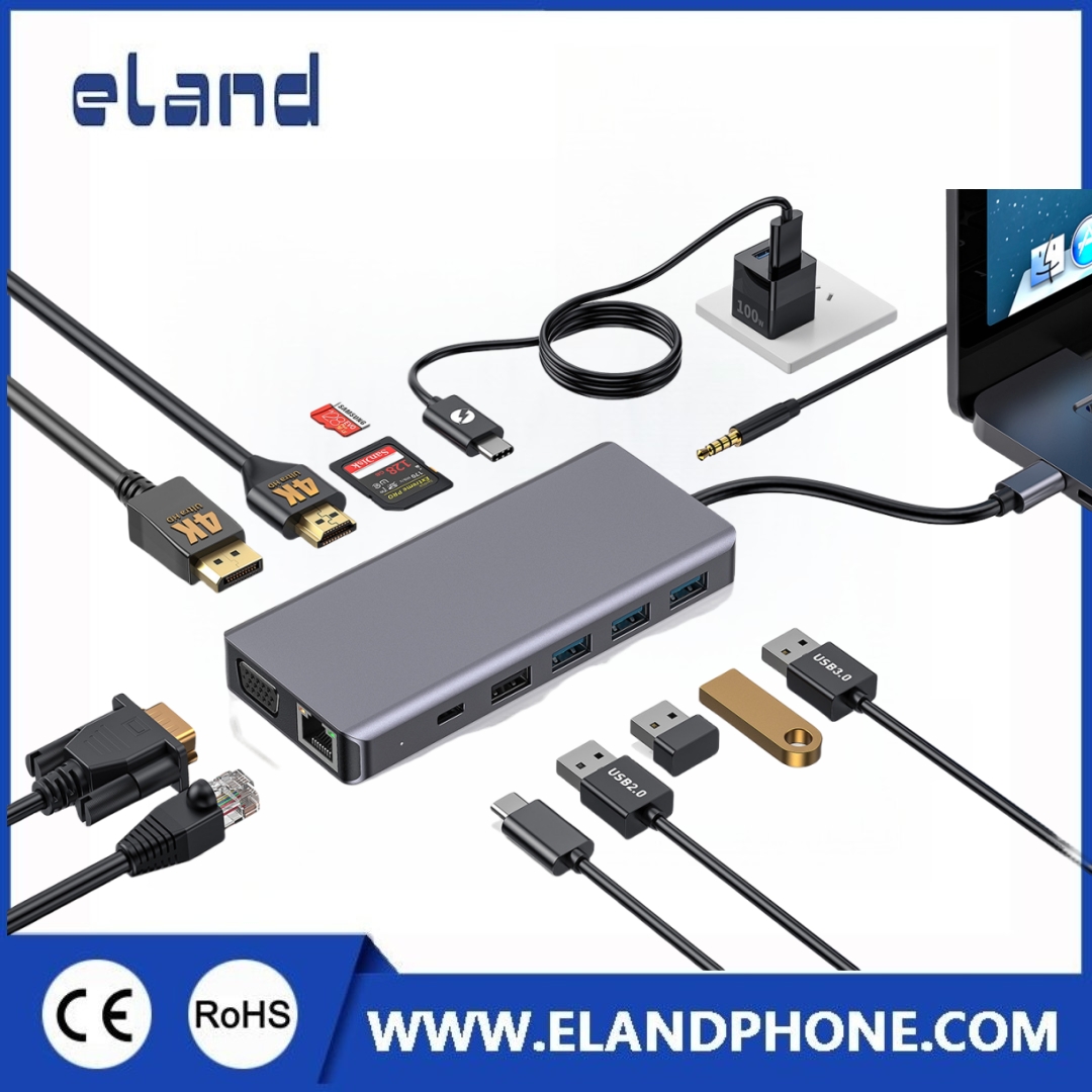  MODEL: EL-M248A  13 In 1 USB-C docking station